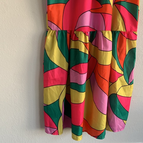 Bright colorful maxi dress - Picture 5 of 5